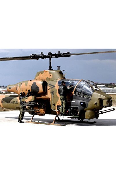Babibi DBT01019 1/72 Ölçek, AH-1W, Türk Kara Kuvvetleri, Dekal Çıkartma