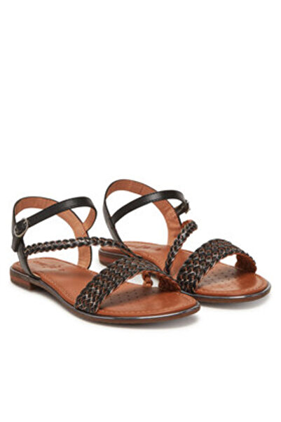 Geox Γυναικεία σανδάλια μαύρα GEOX-D55DQD-081KY C9B1G