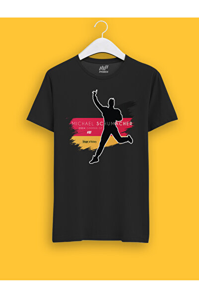 FNBX تي شيرت مايكل شوماخر 2004 ألمانيا GP ShapeOfVictory