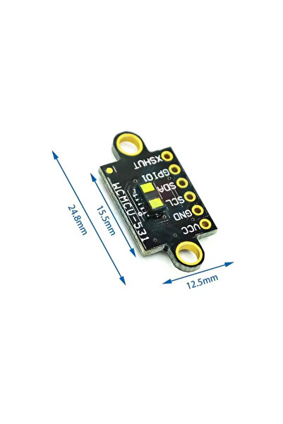 Generic VL53L1X Laser Ranging Flight Time Sensor Module, Distance Measurement Up to 400CM, Time-of-Flight