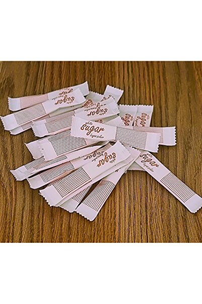 Self stick şeker kırmızı sugar logolu 3 gr x 1000 ad.