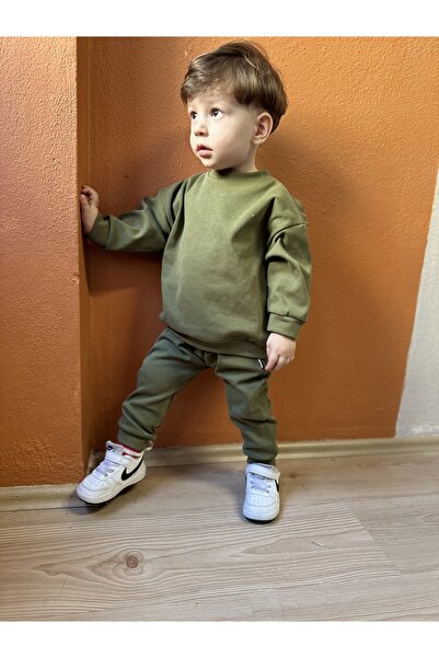 BabyDia Triple Ribbed Suit Bottom-Top-Collar