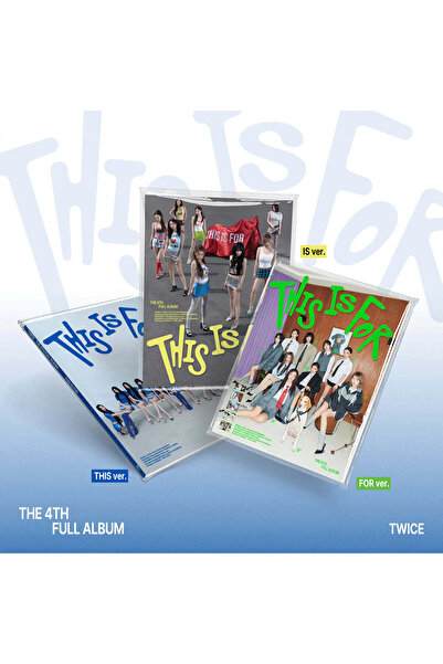 ikollect TWICE - 4th Full Album [THIS IS FOR] Standard Ver. (Rastgele)