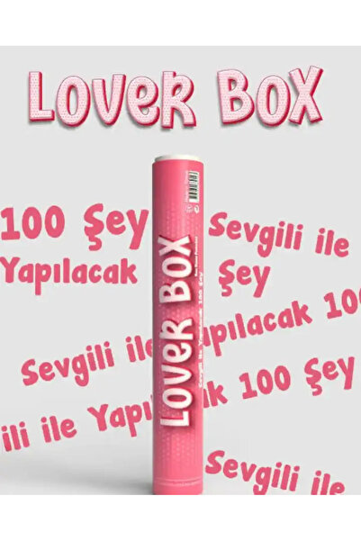 CNS Concept صندوق الحب، 100 شيء يجب القيام به مع الحبيب، ملصق كاش وين متعدد الألوان