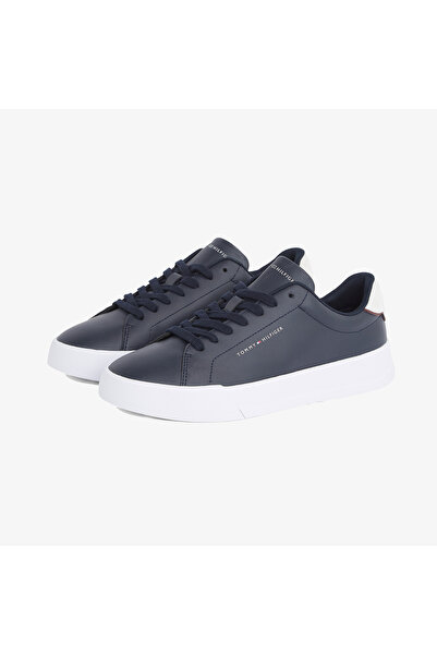 Tommy Hilfiger Court Detail Ess Erkek Lacivert Sneaker