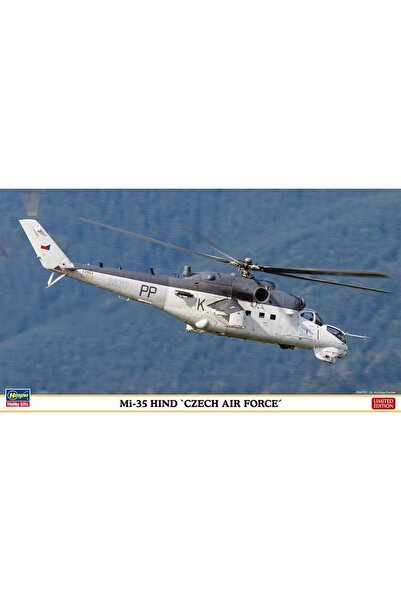Hasegawa 2247 1/72 Ölçek, Mi-35 Hind Czech Air Force (Limited Edition) Helikopter Plastik Model Kiti