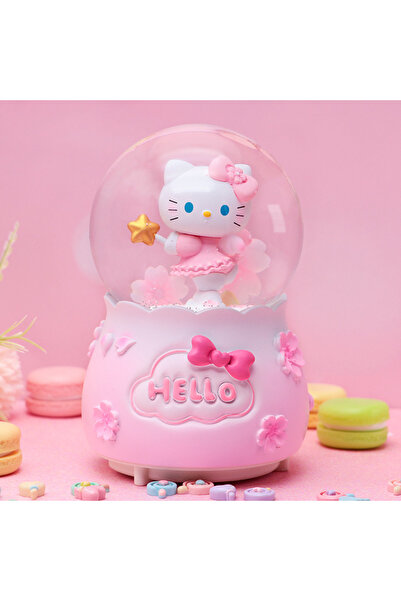 Genel Markalar Hello Kitty Büyük Boy Kar Küresi Işıklı, Müzikli, Püskürtmeli,...