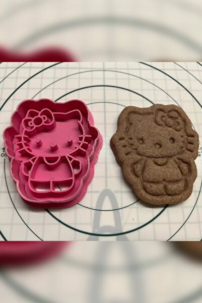 Genel Markalar Hello Kitty Kurabiye Kalıbı – Şekillendirici | Pasta ve Kurabi...