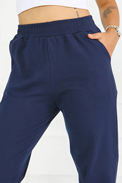 Butik Two-Thread Sweatpants with Pockets and Elasticated Legs