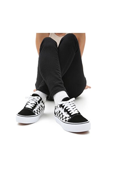 Vans UA Old Skool Platform Checkerboard