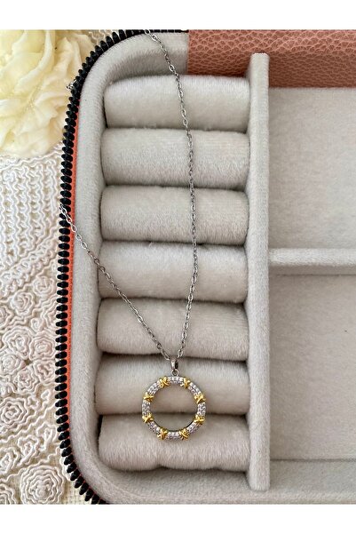 CALYRA قلادة فولاذية طراز OXXO