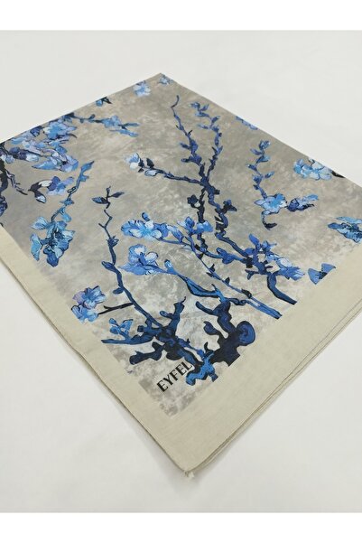 Güneş Eiffel Cotton Soft Special Series Shawl (Ethnic & Floral Pattern, Original, Hijab Clothing, New Collection)