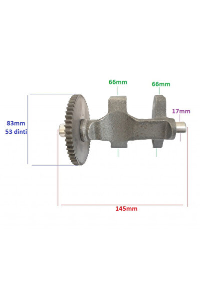 China Greutate de contrapondere cu pinion motor pentru motosapă diesel 186F