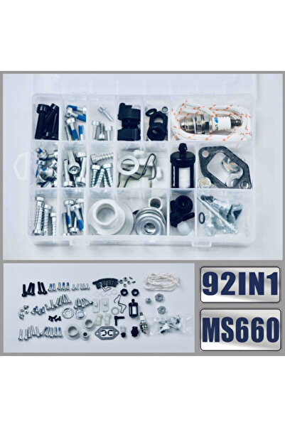 China Set 92 piese piulițe, șuruburi și accesorii pentru drujbă compatibile c...