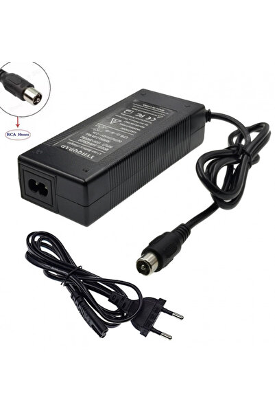 China Încărcător pentru bicicletă electrică 54.6V 2A (compatibil cu baterii Li-Ion 48V) RCA 10mm