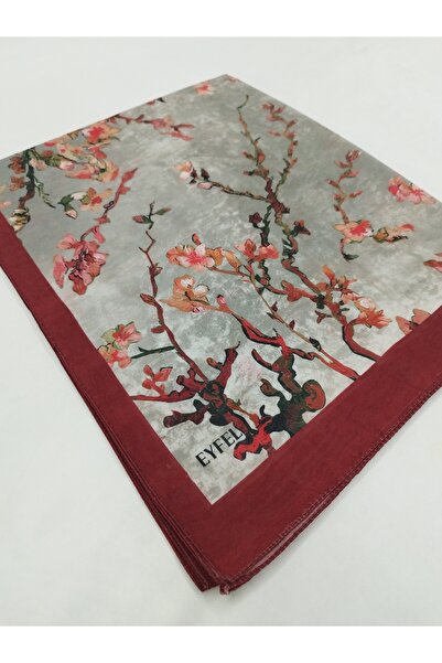 Güneş Eiffel Cotton Soft Special Series Shawl (Ethnic & Floral Pattern, Original, Hijab Clothing, New Collection)