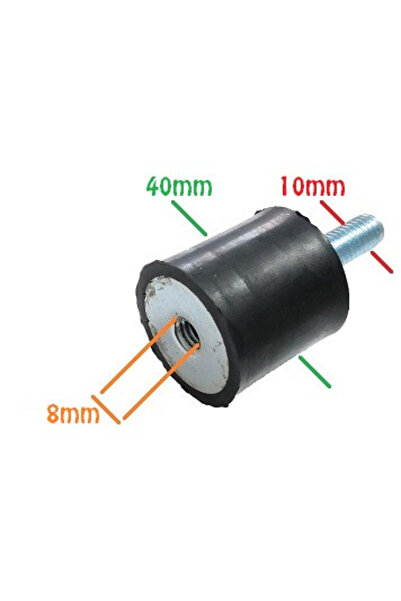 TAIWAN Amortizor universal pentru generator și motopompă (șurub-piulită) 10 mm