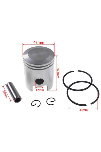 China Piston pentru Wacker WM80, BS600, BS650 etc (utilizat la mai compactor)