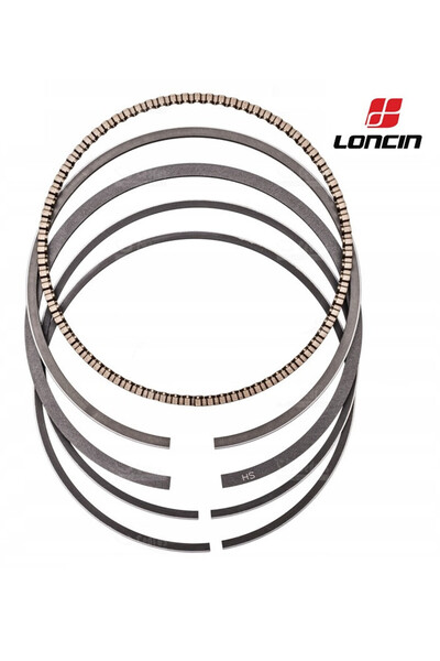 Loncin Set segmenți motor originali LC1P65FA 0.95 mm x 0.95 mm x 2.4 mm