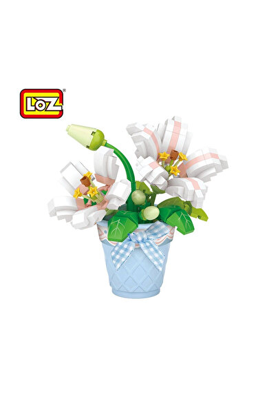 My Reality Fashion Lz8837 loz potty lily block toy 240 pieces