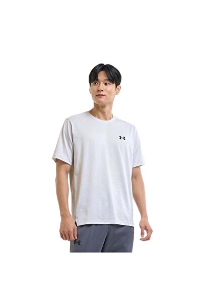 Under Armour Tech Vent Ss Ανδρικό Λευκό 1376791-100