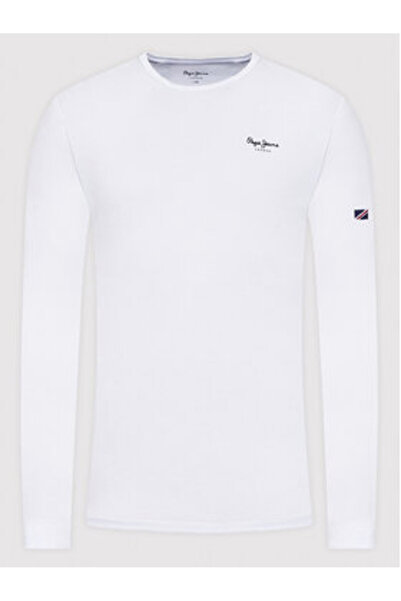 Pepe Jeans Ανδρικό Μακρυμάνικο PM508211 Λευκό