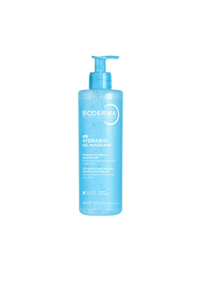 Bioderma Hydrabio 24h Feuchtigkeitsspendendes Mizellen-reinigungsgel 400 ml