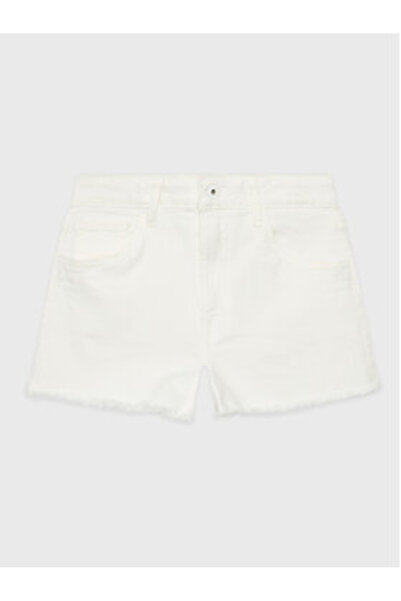 Pepe Jeans Τζιν σορτς για κορίτσια PG800783TR0 Λευκό