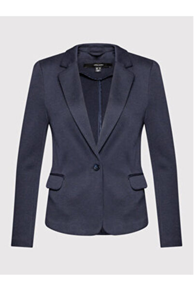 Vero Moda Γυναικείο Μπλέιζερ Μπλε VERO MODA-10154123 VMJULIA TOTAL ECLIPSE