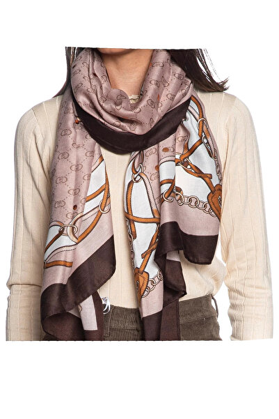 Liu Jo Women's Printed Shawl Logo Graphic Motif Multi-Colored Shawl & Scarf & Foulard 2f5079t0300-00005