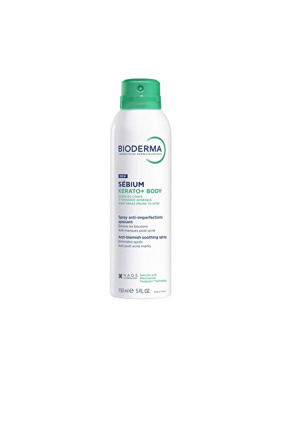Bioderma Sébium Kerato+ Anti-akne-körperspray 150 ml
