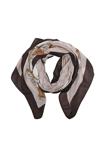 Liu Jo Women's Printed Shawl Logo Graphic Motif Multi-Colored Shawl & Scarf & Foulard 2f5079t0300-00005