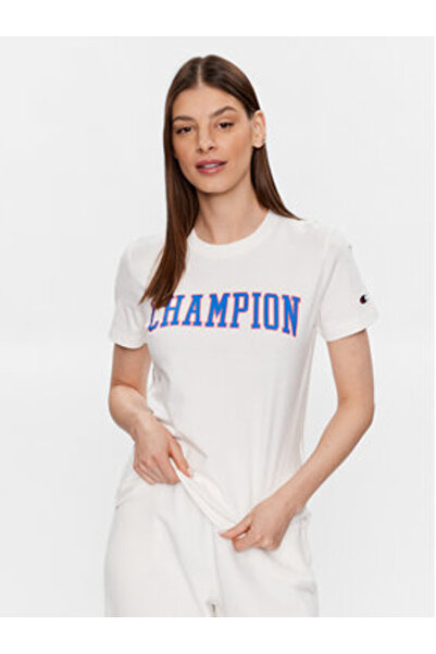 Champion Γυναικείο T-Shirt 116084 Λευκό