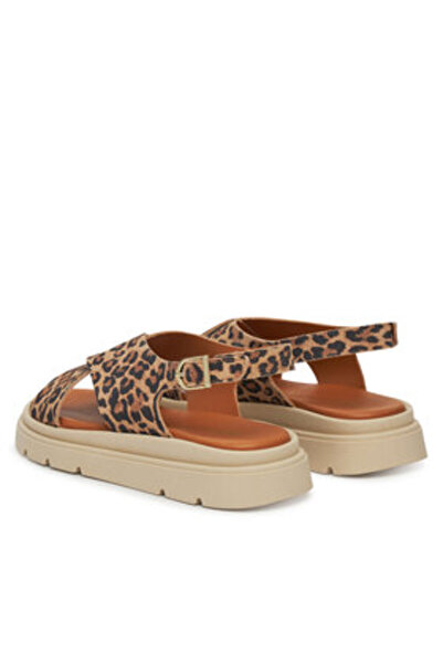 Tamaris Γυναικεία Σανδάλια καφέ TAMARIS-1-28270-42 360 LEOPARD