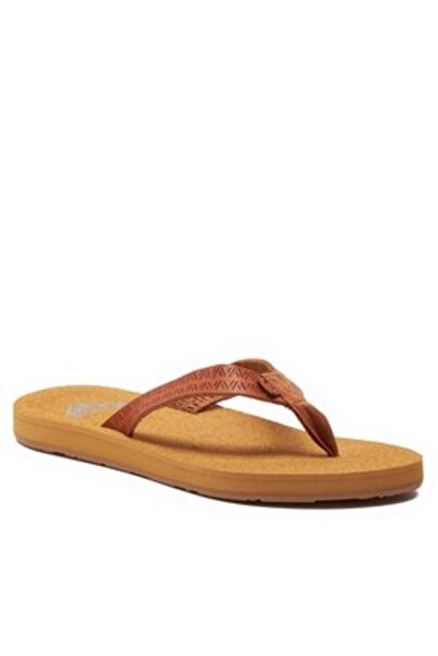 Roxy Γυναικείες σαγιονάρες καφέ ROXY-ARJL101146-TAN