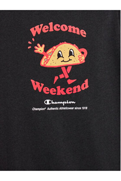 Champion Μπλούζα για αγόρια 306375 Μαύρο