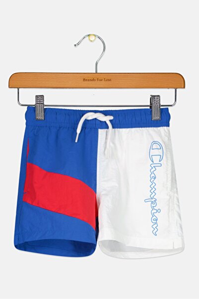 Champion شورت سباحة بشعار العلامة التجارية للأطفال، متعدد الألوان