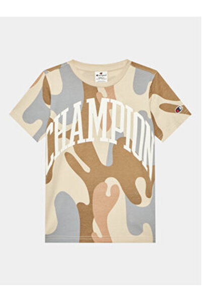 Champion Μπλούζα για αγόρια 306363 Μπεζ