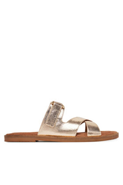 Marco Tozzi Γυναικείες σαγιονάρες χρυσές MARCO TOZZI-2-27109-44 940 ΧΡΥΣΟ