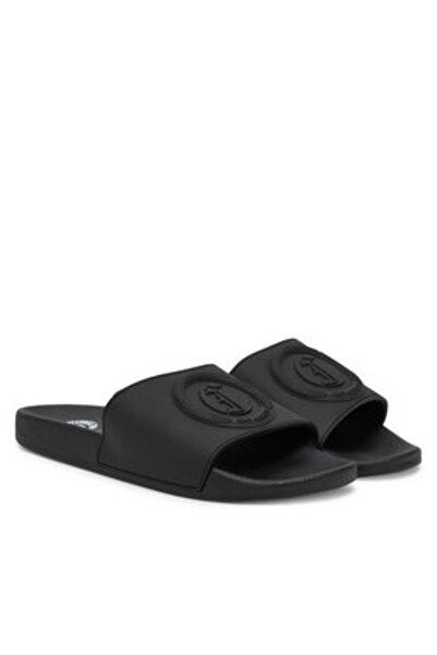 Just Cavalli Ανδρικές σαγιονάρες μαύρες JUST CAVALLI-78QA3SZ4 ZSC30 899 ΜΑΥΡΕΣ