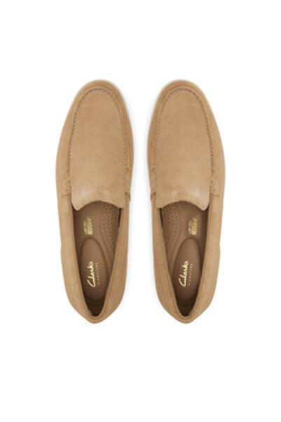 CLARKS Ανδρικά Παπούτσια Καφέ CLARKS-26180890 F99 Σκούρο Άμμο Σουέτ