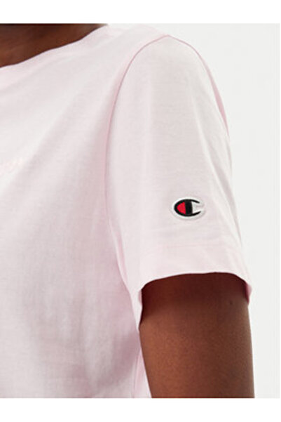 Champion Γυναικείο T-Shirt 117650 Ροζ