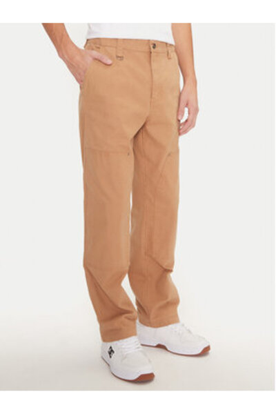 Champion Ανδρικό παντελόνι από ύφασμα 220506 Μπεζ