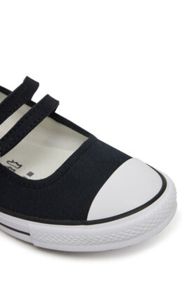 Converse Γυναικείες Μπαλαρίνες Μαύρες CONVERSE-A11551C ΜΑΥΡΟ/ΕΛΕΝΗ/ΜΑΥΡΟ