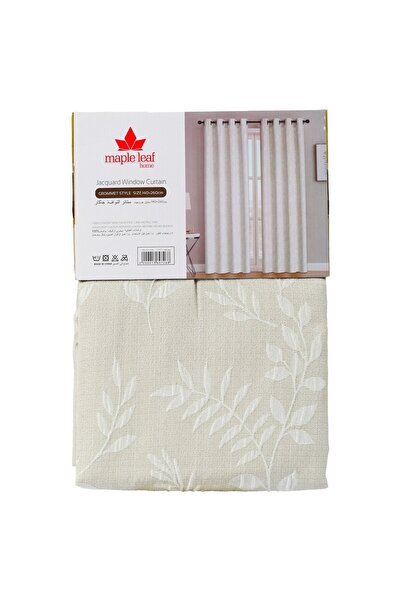 MAPLE LEAF Home Jacquard Window Curtain 140 x 260cm Duck