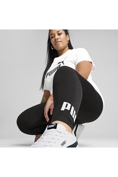 Puma Ess No. 1 Logo Women's Black Leggings 68242601