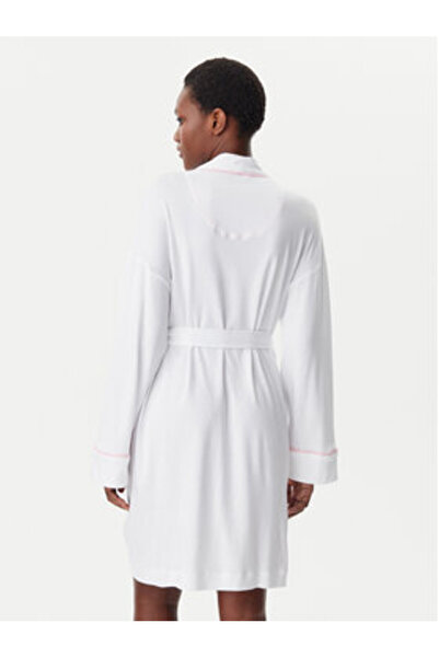 Dkny Γυναικεία Μπουρνούζι YI10046 Λευκό