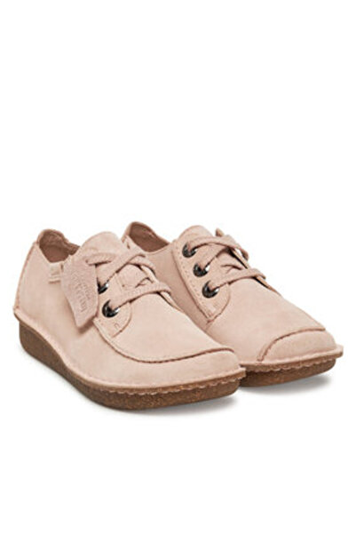 CLARKS Γυναικεία Χαμηλά Παπούτσια Ροζ CLARKS-26182263 E48 ΑΝΟΙΧΤΟ ΡΟΖ ΣΟΥΕΝΤ