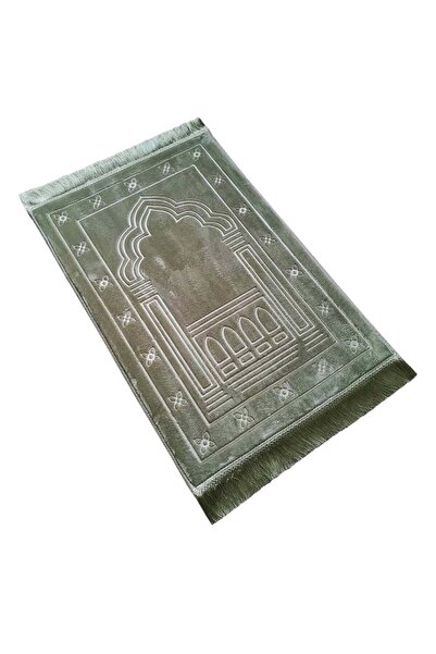 MAPLE LEAF Prayer Mat Memory Foam 80x120cm Green