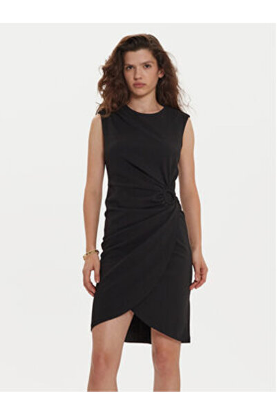 Dkny Γυναικείο Φόρεμα Κοκτέιλ DD4G128C Μαύρο
